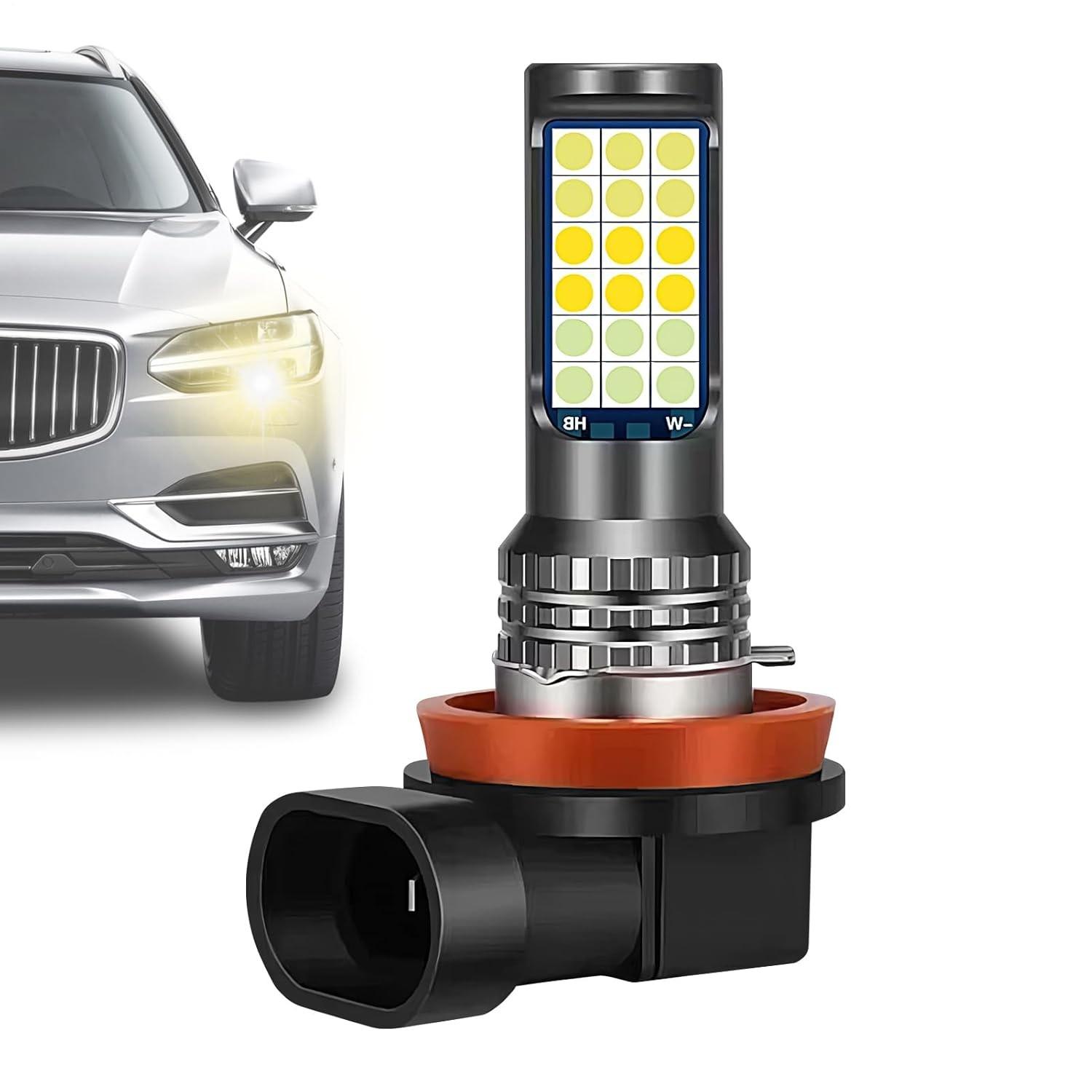 Farol de LED Automotivo: Visibilidade Superior Anti-Neblina Plug and Play