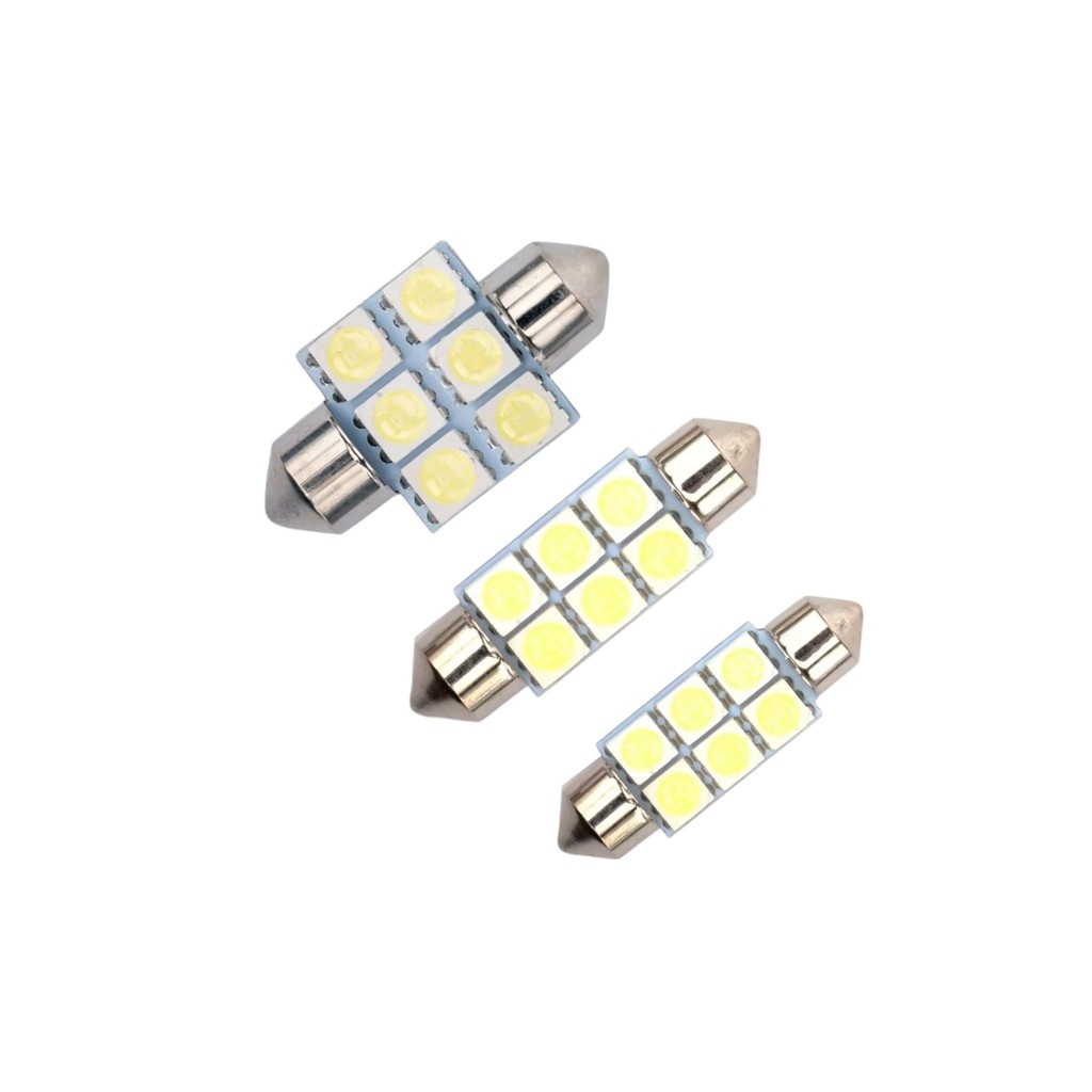 LED Torpedo 31-41mm: Ilumine Seu Carro!