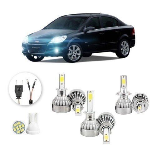 LED Vectra: Iluminação 20000lm + Pingo