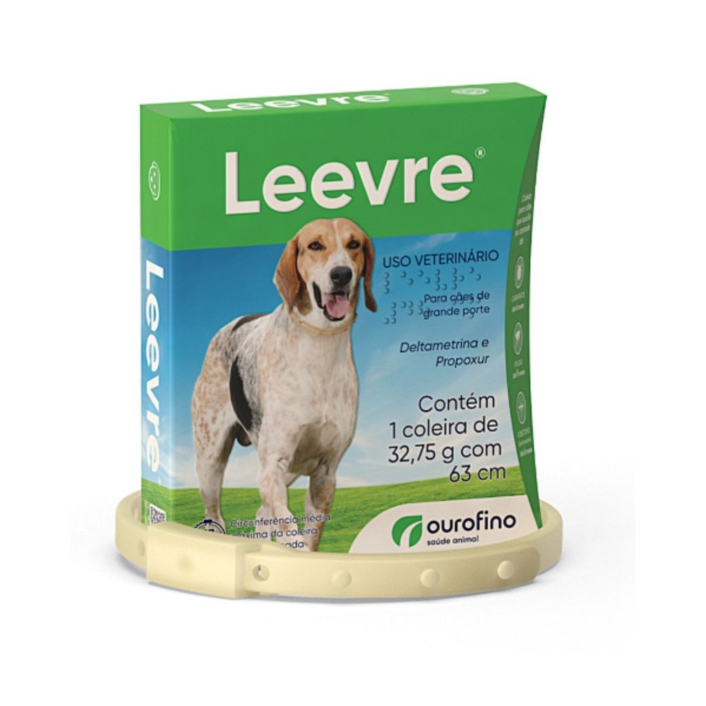 Leevre: Coleira Antipulgas e Carrapatos para Cães