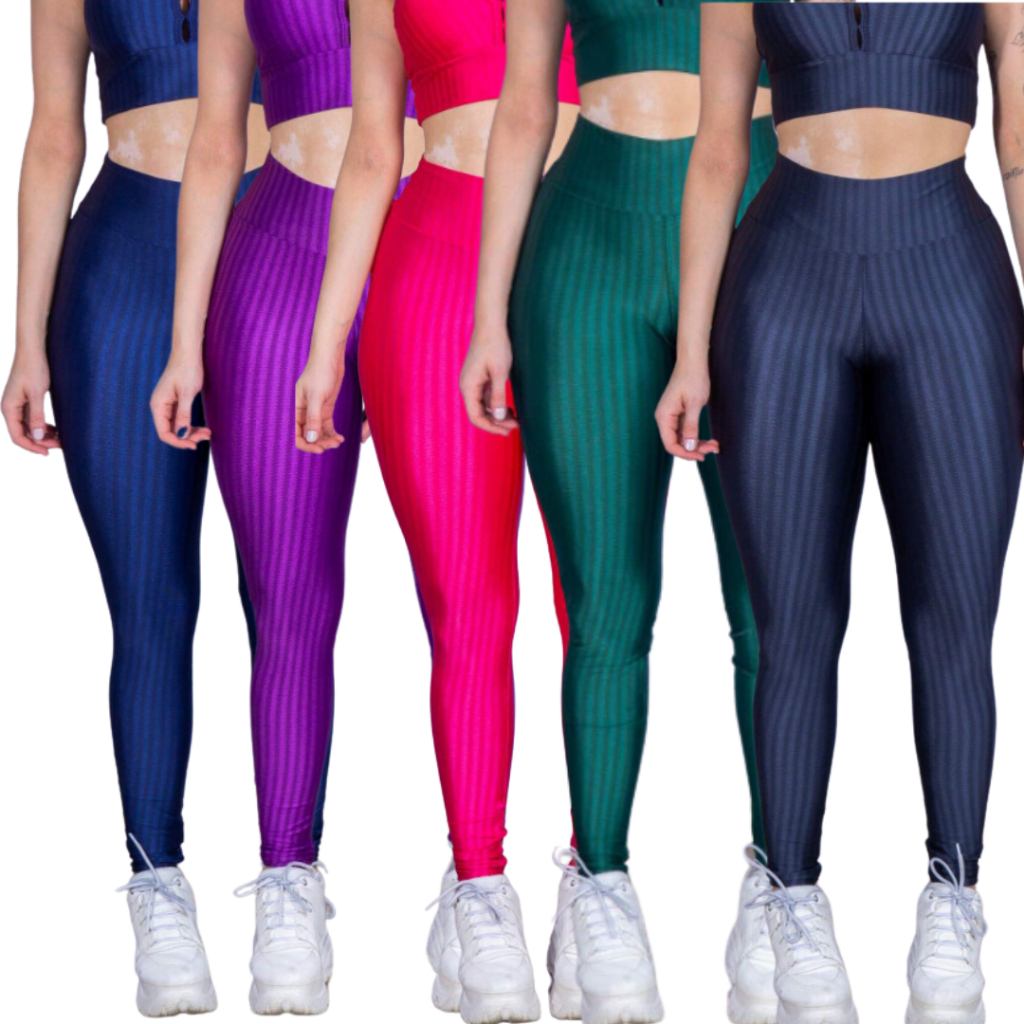 Legging 3D: Cintura Alta, Levanta Bumbum e Envio Já!