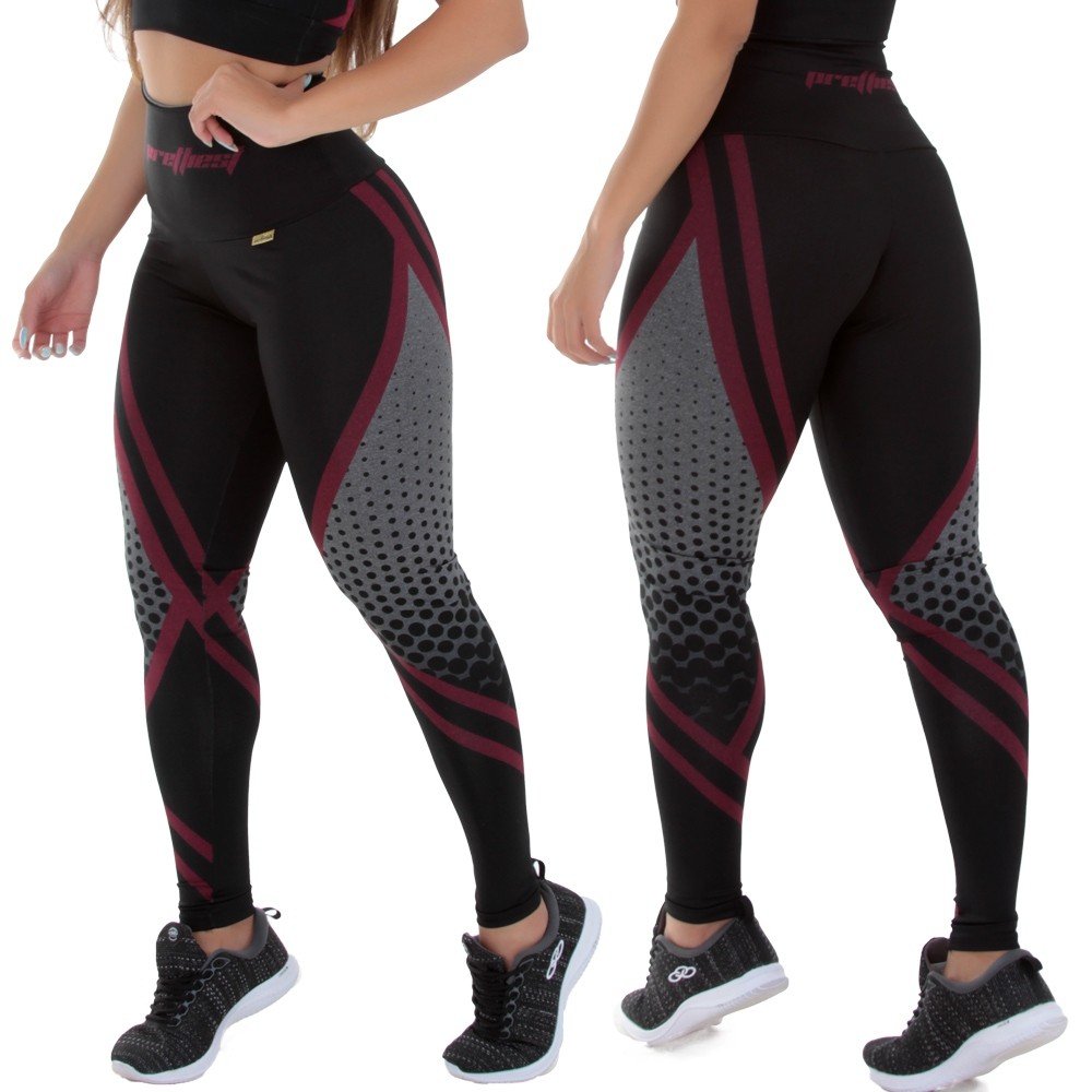 Legging Cintura Alta: Zero Transparência e Conforto!