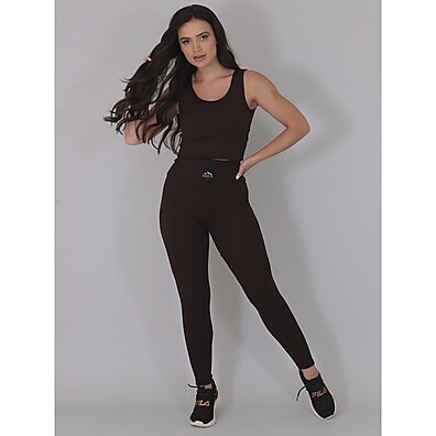 Legging e Top Fitness: Conforto e Bolso Run!