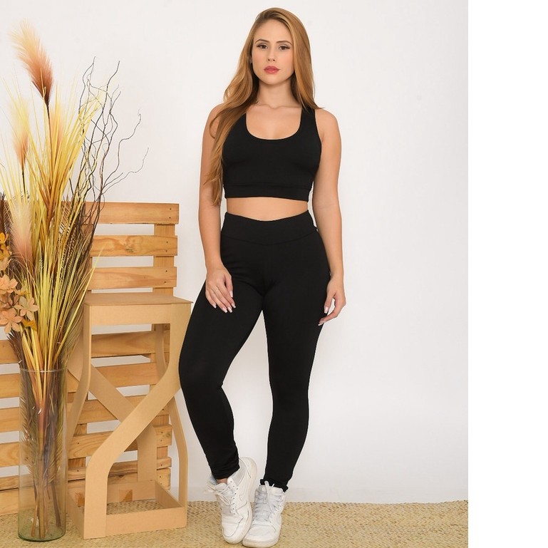Legging e Top Fitness: Conforto e Estilo!