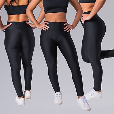 Legging Feminina Grossa: Kit 3 Suplex Conforto!