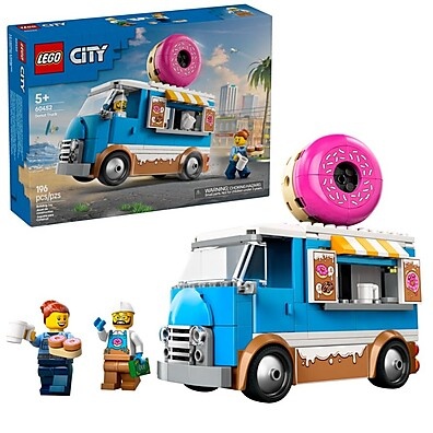 Lego City Caminhão de Donuts: A Doçura da Aventura!