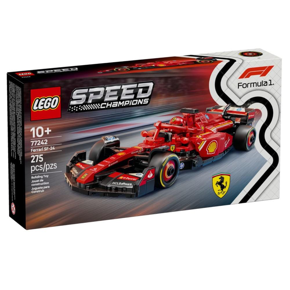LEGO Ferrari SF-24 F1: Construa a Velocidade!