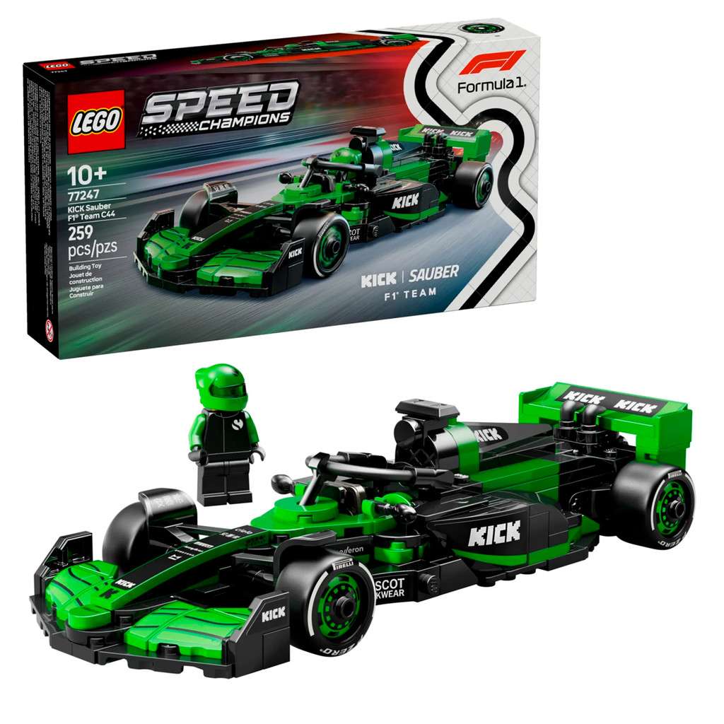 LEGO Kick Sauber F1: A Velocidade na Sua Coleção!