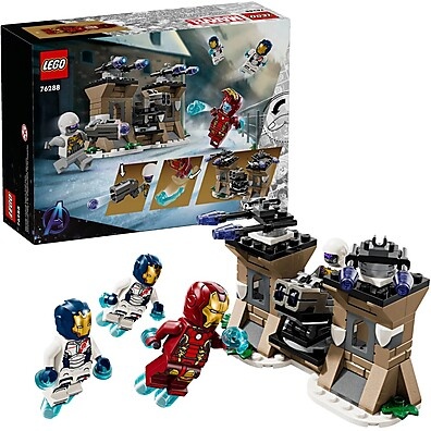 LEGO Marvel Homem de Ferro vs Soldado Hydra – Batalha Épica em 135 Peças!