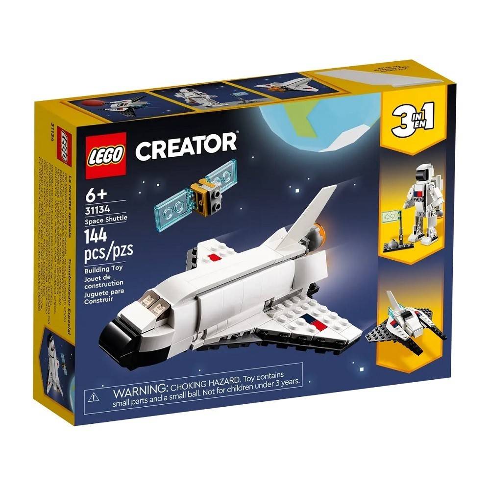 Lego Ônibus Espacial 3em1: Aventura Cósmica!