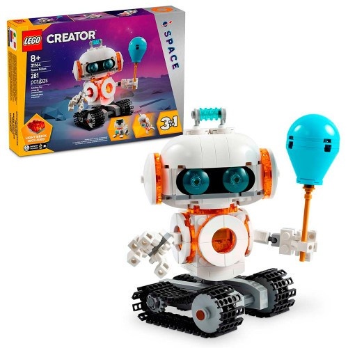 LEGO Robô Espacial: Aventura 3 em 1!
