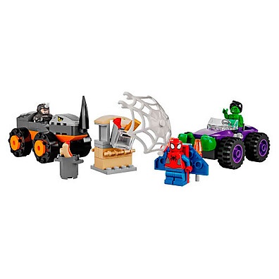 LEGO Spidey: Batalha Hulk vs. Rinoceronte - 110 Peças