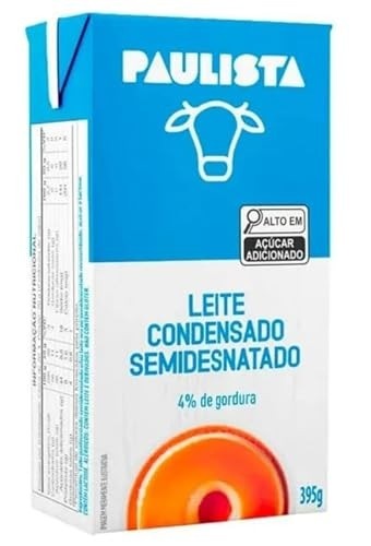 LEITE CONDENSADO SEMIDESNATADO 395G