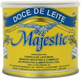 Doce de leite Majestic 775g