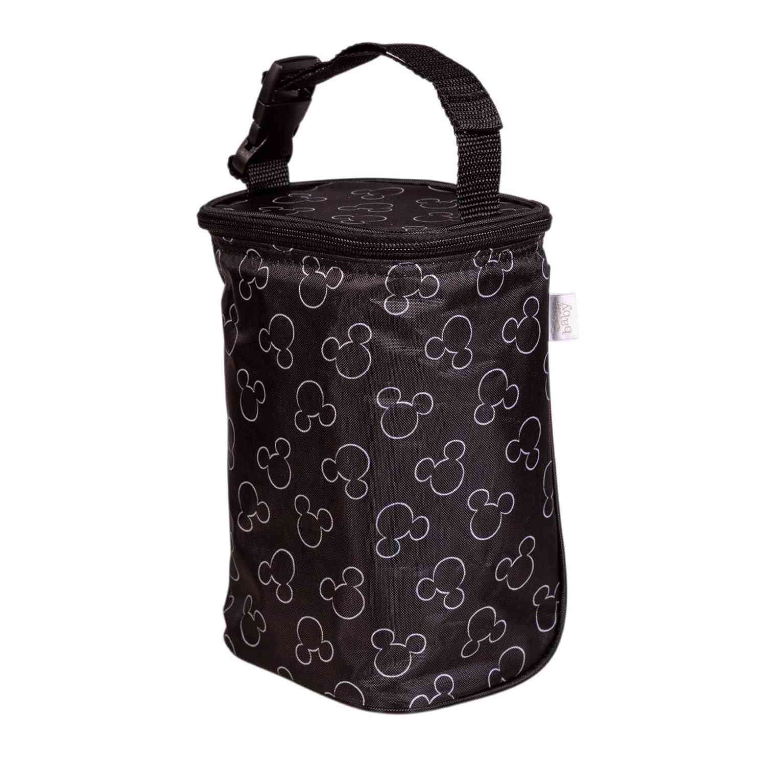 J.L. Childress Disney Baby Por Tall Twocool Cooler - Bolsa Térmica para Leite Materno Mickey Preto