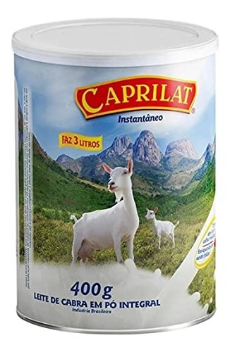 Leite De Cabra Em Pó Caprilat Instantâneo 400g
