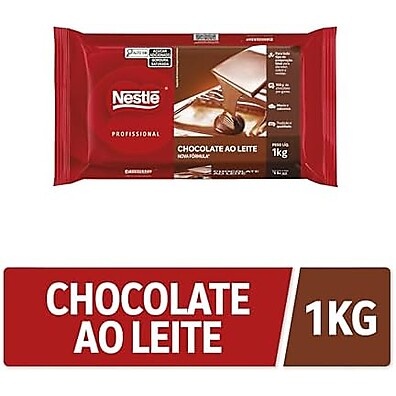 Chocolate ao Leite Nestlé 1kg: Puro Sabor e Qualidade