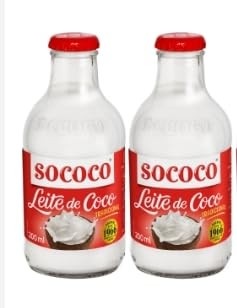 Leite de Coco Sococo - 2unidades de 200Ml cada