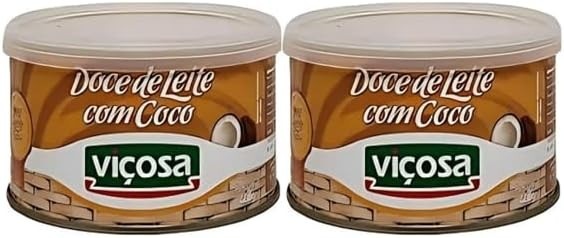 Viçosa Doce De Leite Com Coco 400G - Kit 2 Unidades