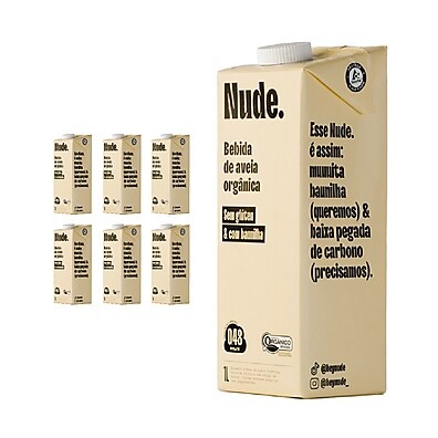 Leite de Aveia Baunilha Nude: 6x Sabor e Saúde!