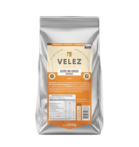 Leite de coco em pó VEGANO Velez 500g
