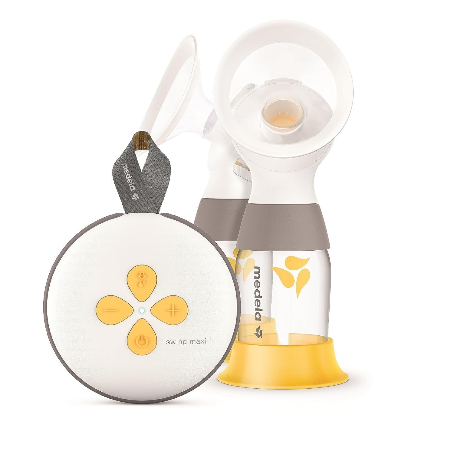 Bomba Tira Leite Elétrica Dupla Swing Maxi™ Medela - Extração Rápida e Confortável com Bateria Recarregável