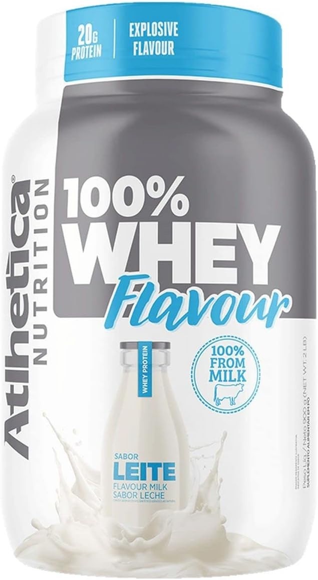 Atlhetica Nutrition 100% Whey Flavour - 900G Leite -