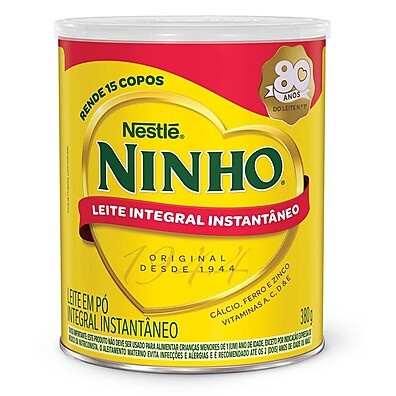 Leite Ninho Integral Instantâneo: Sabor e Nutrição!
