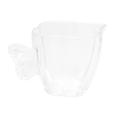 Leiteira Wolff Butterfly Vidro 230ml – Elegância na Mesa