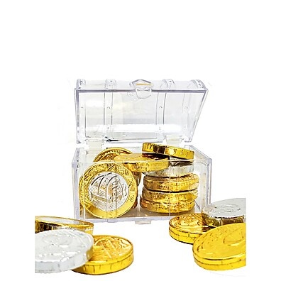 Baú Pirata Acrílico: Kit 30 Lembrancinhas!