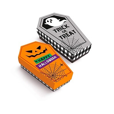 Lembrancinhas Halloween: Caixas "Scary Night" - 10 Unidades