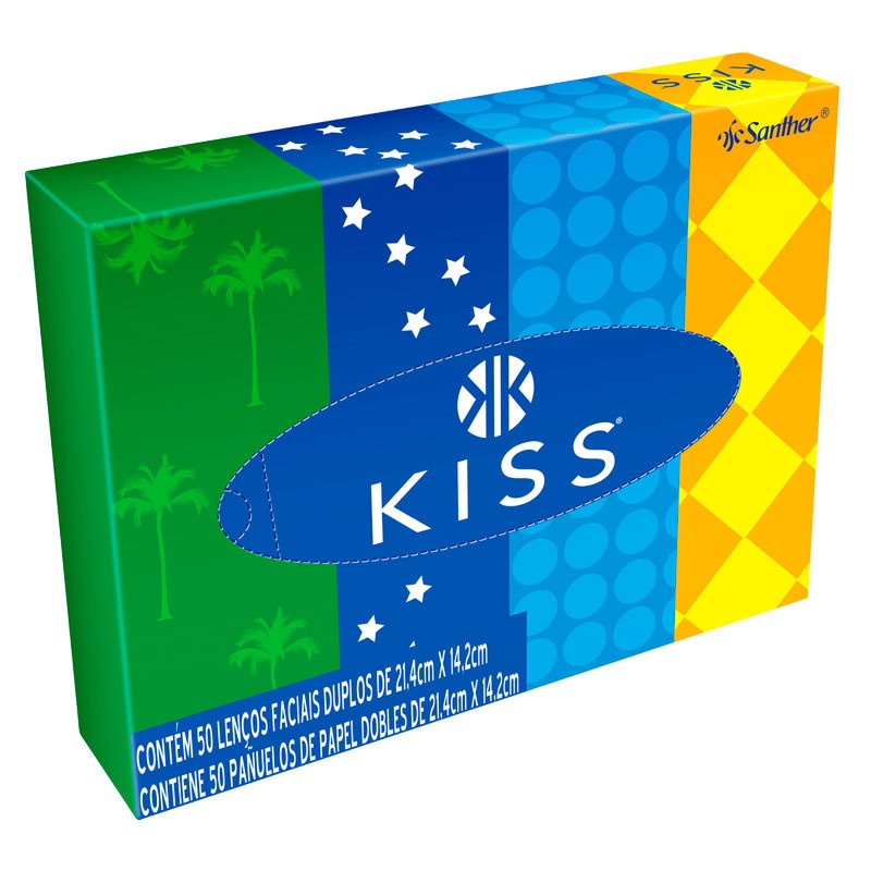 Lenço Facial Kiss: Suavidade em Dobro!
