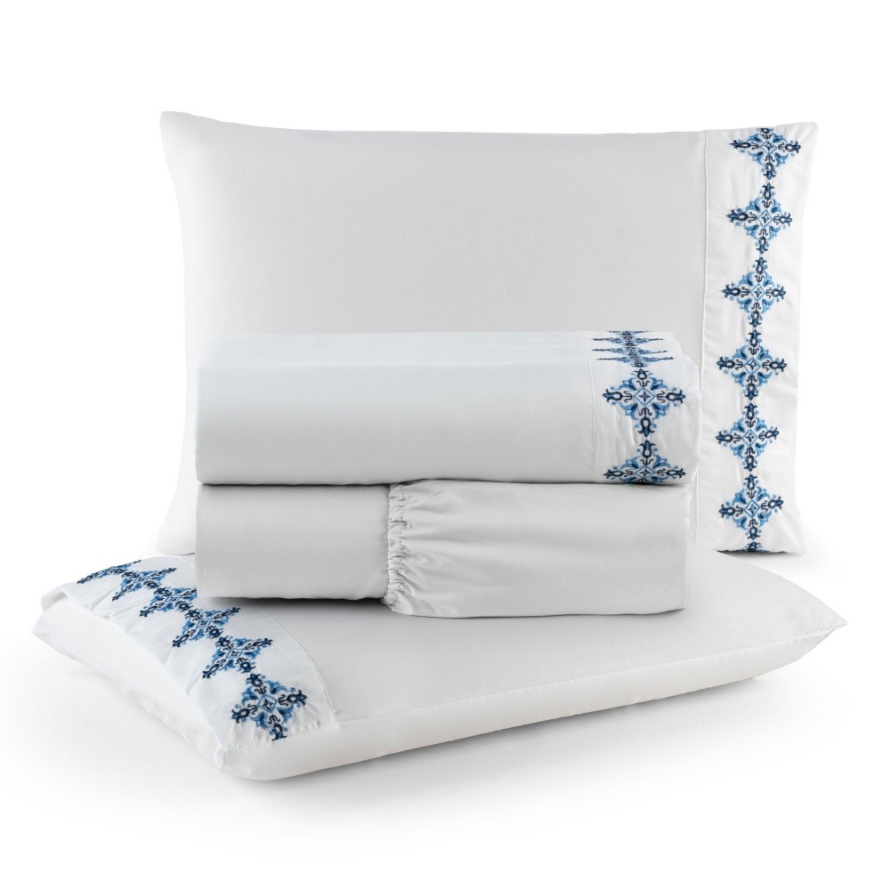 Lençol Queen Paris 300 Fios: Elegância e Conforto