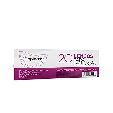Lenços Depilsam: Depilação Fácil e Eficaz