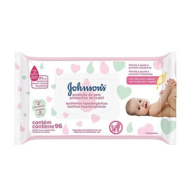 Lenços Umedecidos Johnson's: Cuidado Extra para o Seu Bebê