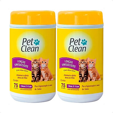 Lenços Umedecidos Pet Clean Gatos: Limpeza e Cuidado