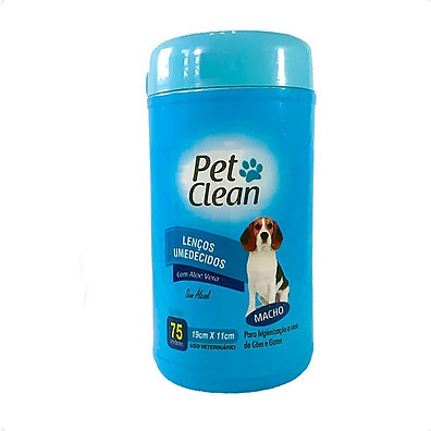 Lenços Umedecidos Pet Clean: Limpeza Suave para Seu Pet