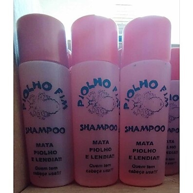 Shampoo Piolho Fim 200ml: Kit 3 Unidades para Eliminar Lice e Lendes