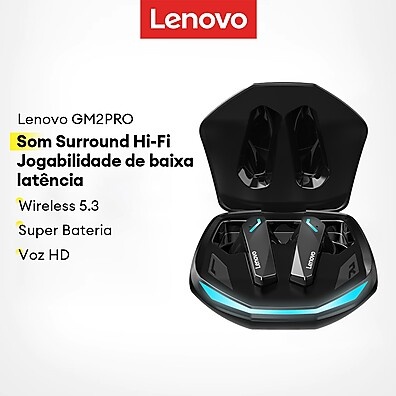 Lenovo GM2 PRO: Fone de Ouvido Para Jogos com Baixa Latência