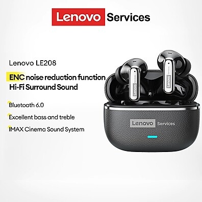Lenovo LE208: Fones Bluetooth Gamer Imersivos
