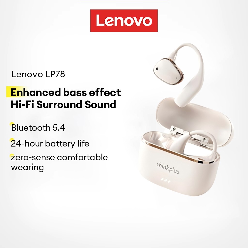 Lenovo LP78: Fones Bluetooth com Graves Incríveis