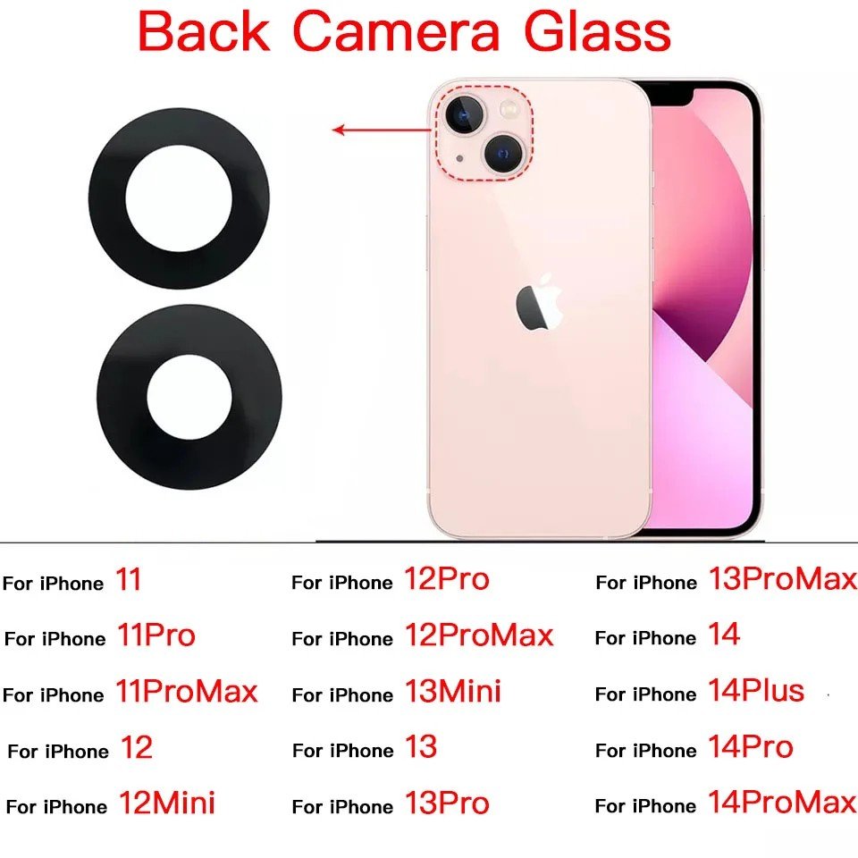 Lente Câmera iPhone: Troca Fácil + Adesivo 3M