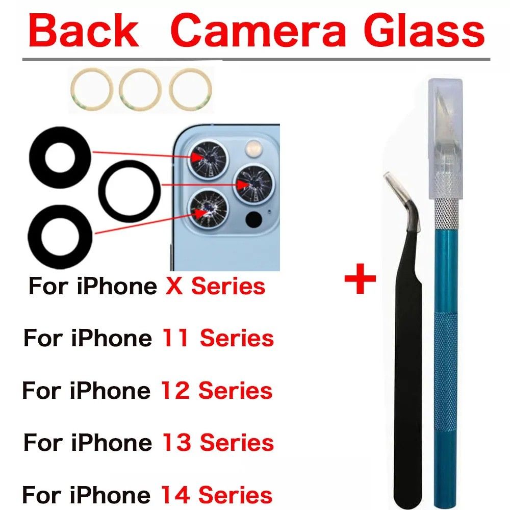 Lente Câmera iPhone: Troca Fácil + Ferramentas