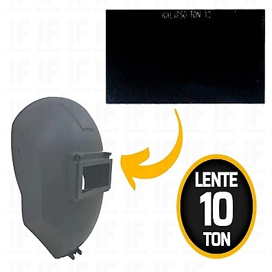 Lente de Solda Ton 10: Proteção Essencial