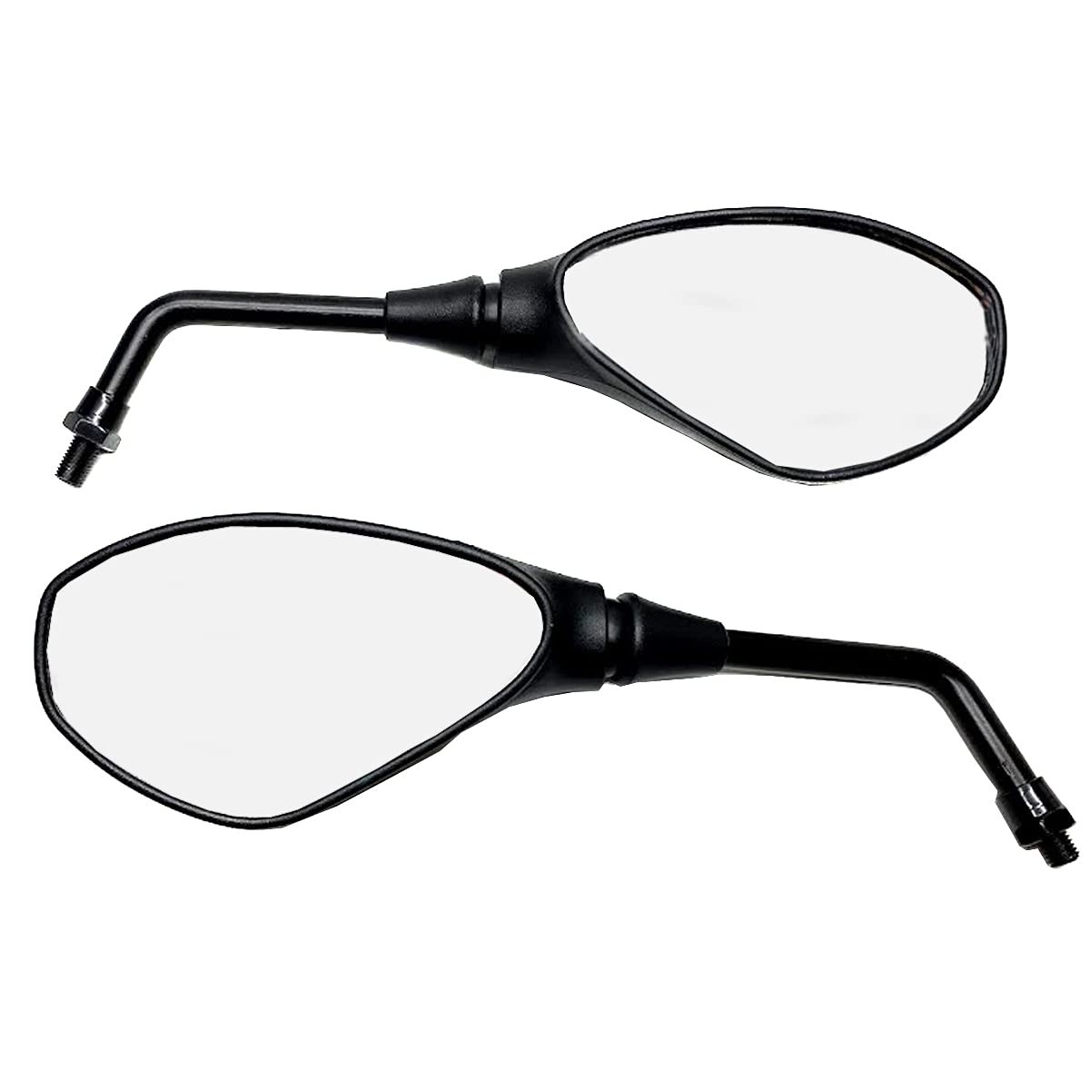 Retrovisor F800 para Honda CG Titan, Bros, CB300, CBX250 - Lente Convexa e Par Completo