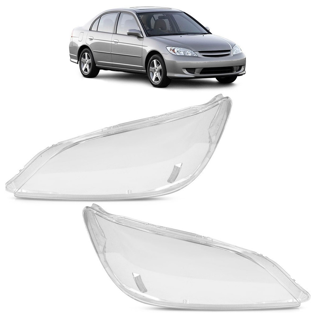 Lente Farol Civic 2004-2006: Renove Seu Carro!