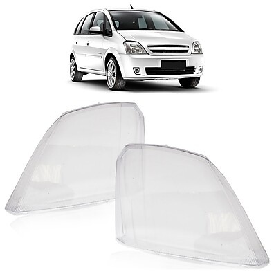 Lente Farol Meriva 2001 a 2012 Transparente – Encaixe Perfeito!