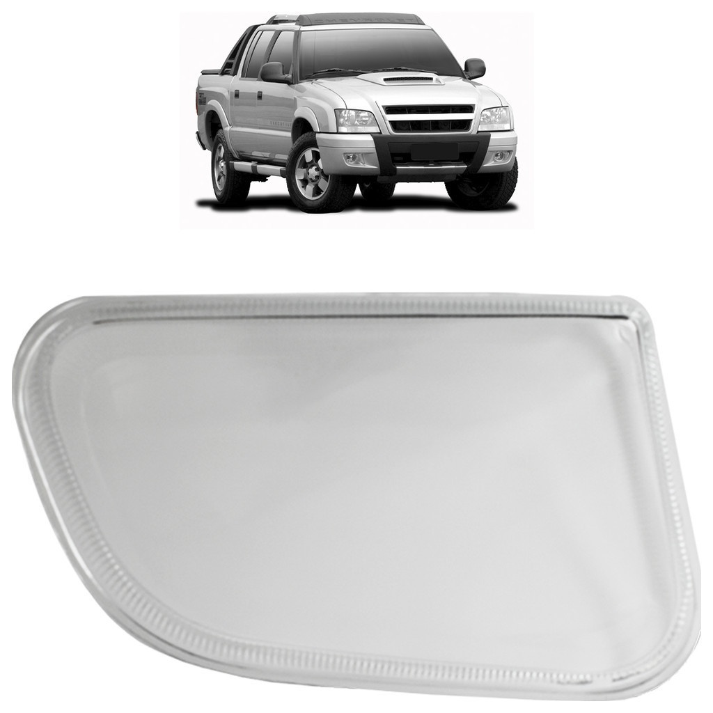 Lente Farol Milha S10: Visibilidade e Estilo!