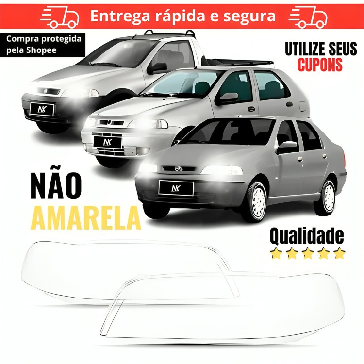 Lente Farol Palio/Siena/Strada G2: Visão Clara!