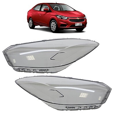 Lente Farol Principal Prisma LT/LTZ 2017-2019 Fumê